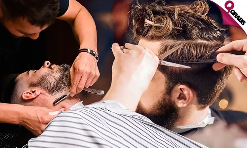 Men’s Grooming: Haircut, Full Shave, Mani-Pedi, Foot Massage, Facial & More!
